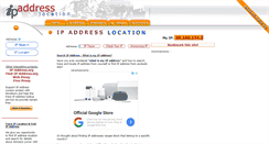 Desktop Screenshot of ipaddresslocation.org
